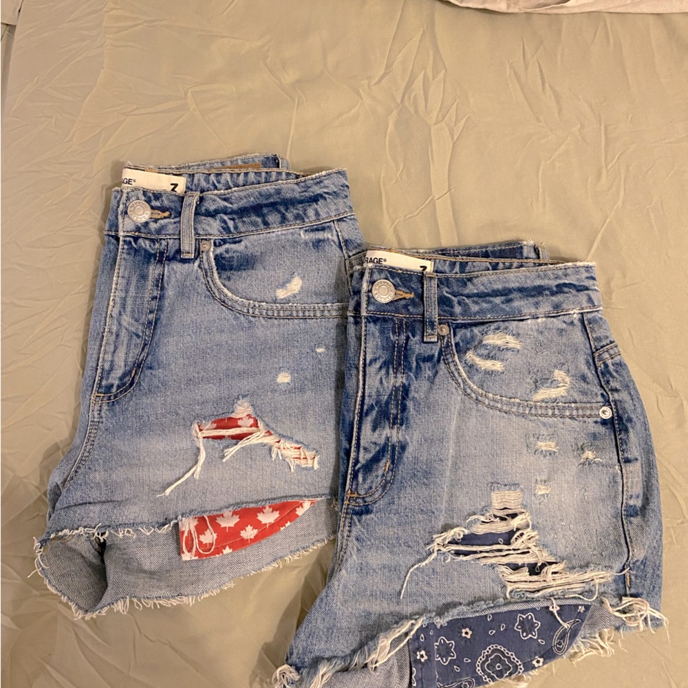 Garage Jean Shorts for Sale
